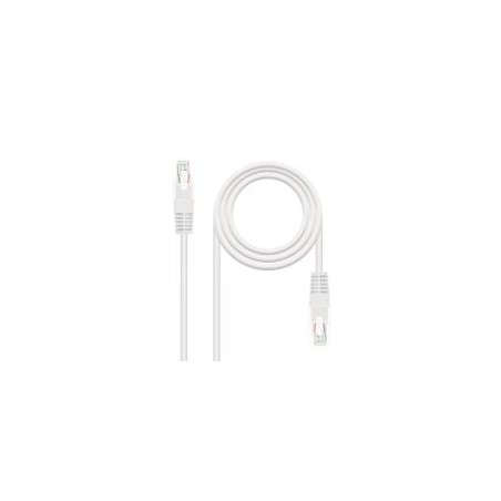Nanocable RJ45 Cat.5e UTP AWG24 2m Blanco(10.20.0102-W)