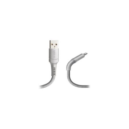 Cable SBS USB a Lightning 1m Gris (TECABLELIGUNB1W)
