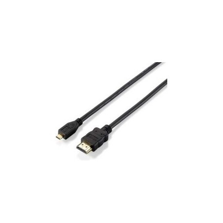 Cable EQUIP HDMI A/M a HDMI D/M 1m Negro (EQ119309)