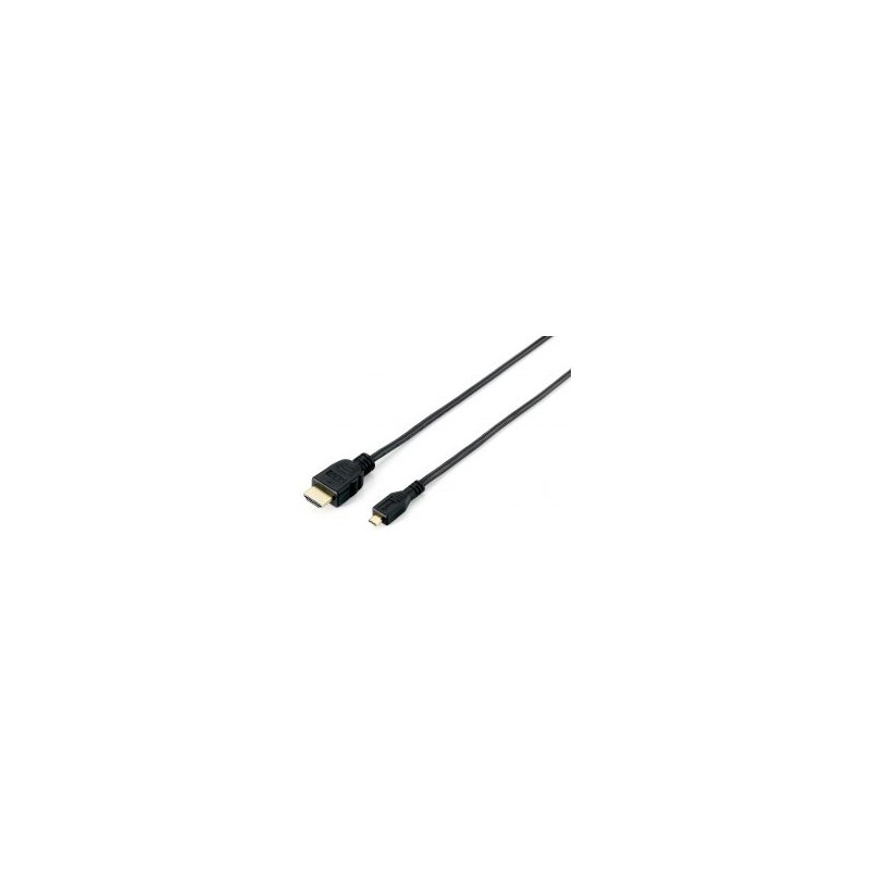 Cable EQUIP HDMI A/M a HDMI D/M 2m Negro (EQ119308)