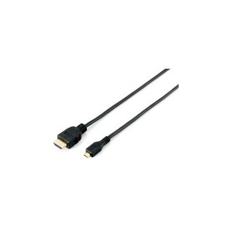 Cable EQUIP HDMI A/M a HDMI D/M 2m Negro (EQ119308)