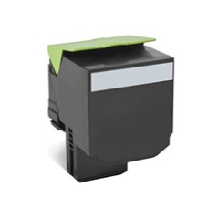 Toner Lexmark Laser 802C Negro 8000 páginas (80C2XK0)