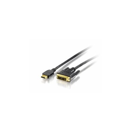 Cable EQUIP HDMI/M a DVI-D/M 5m Negro (EQ119325)