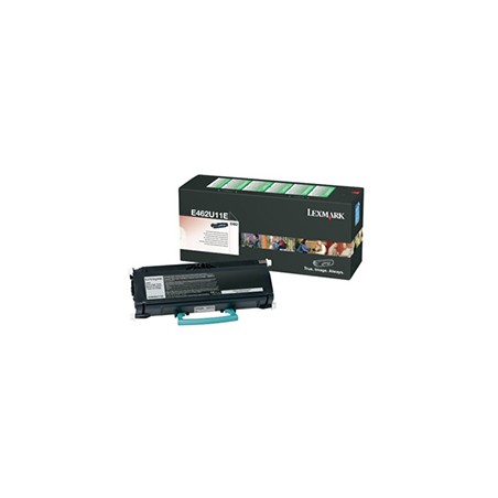 Toner Lexmark Laser Negro 18000 páginas (E462U11E)