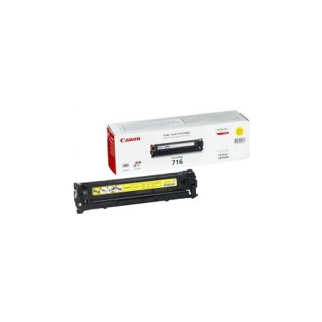 Toner Canon Laser 716Y Amarillo 1500 páginas (1977B002)