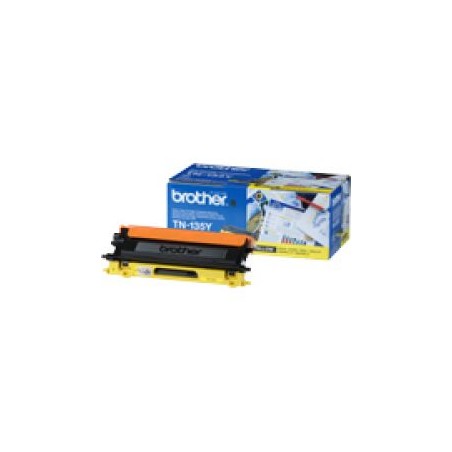 Toner BROTHER Laser Amarillo 4000 páginas (TN-135Y)
