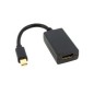 Nanocable Mini DP/M a HDMI/H 15cm Negro (10.16.0102)