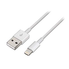 Cable AISENS Lightning/M a USB-A/M 1m Blanco(A102-0035)