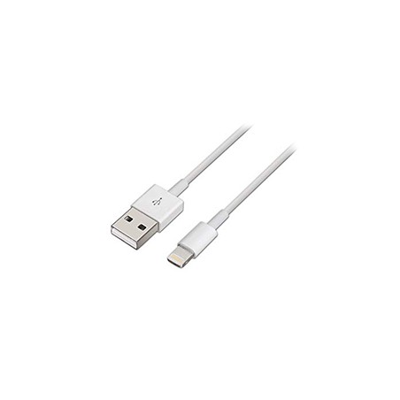 Cable AISENS Lightning/M a USB-A/M 1m Blanco(A102-0035)