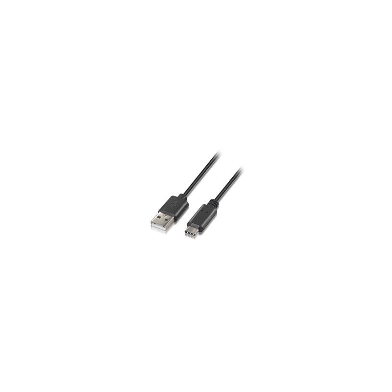 Cable AISENS USB-C/M a USB-A/M 1m Negro (A107-0051)
