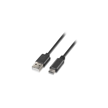Cable AISENS USB-C/M a USB-A/M 1m Negro (A107-0051)