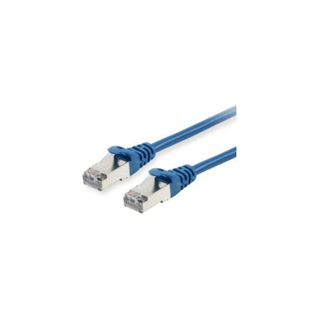 Latiguillo EQUIP Cat.6 S/FTP 1m Azul (EQ606203)