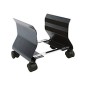 Soporte Fellowes para CPU con Ruedas Grafito (9169201)