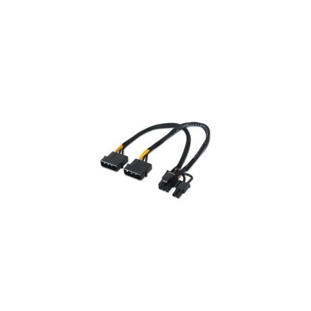 Nanocable Molex (8-pin) a 2xMolex (4-pin) (10.19.1201)