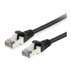 Latiguillo EQUIP Cat.6 S/FTP 5m Negro (EQ605594)