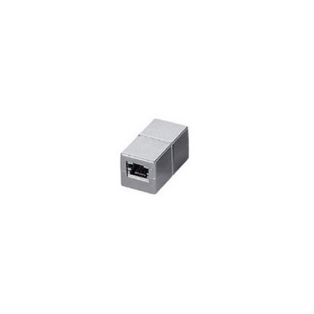 Conector EQUIP RJ45/H a RJ45/H Cat6 Metálico (EQ121169)