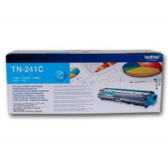 Toner BROTHER Impresión LED Cian 1400 páginas (TN-241C)