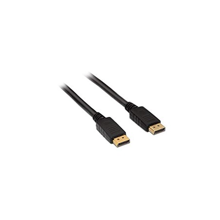 Cable AISENS DP/M a DP/M 3m Negro (A124-0130)