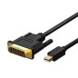 Cable AISENS Mini DP/M a DVI/M 2m Negro (A125-0363)