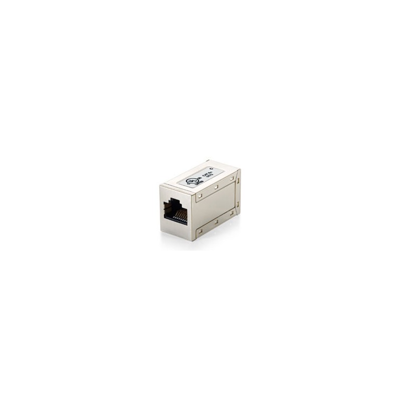 Conector EQUIP RJ45/H a RJ45/H Cat.6a (EQ221169) Conector EQUIP RJ45/H a RJ45/H Cat.6a (EQ221169)