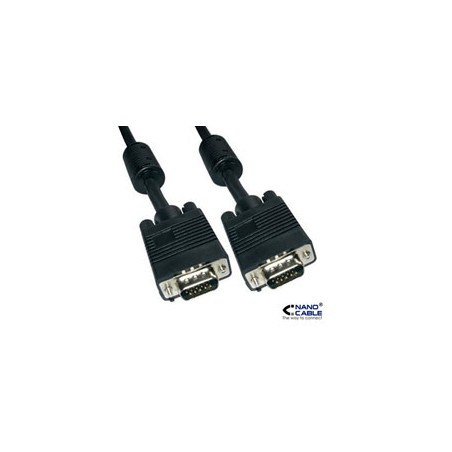 Nanocable VGA/M a VGA/M 3m Negro (10.15.0103)
