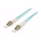 Fibra Óptica EQUIP LC/M a LC/M 1m Turquesa (EQ255541)