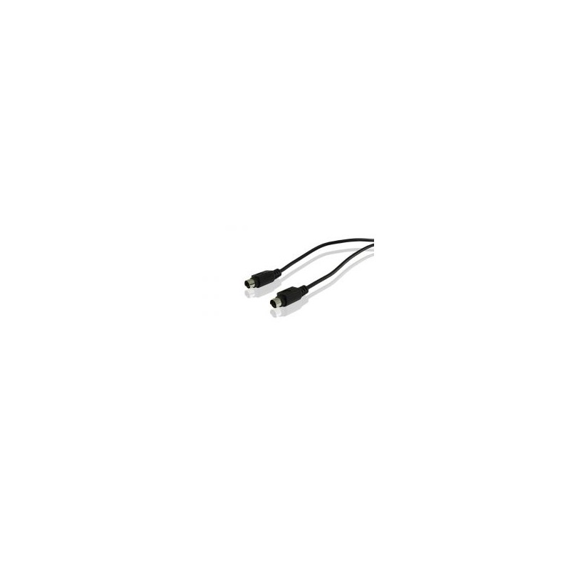 Cable CONCEPTRONIC S-Video 1,8m Negro (CLSVIDEO18)