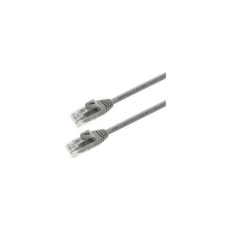 Latiguillo AISENS RJ45 Cat.6a UTP 15m Gris (A145-0331)