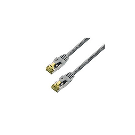 Latiguillo AISENS RJ45 Cat.7 SFTP 0.5m Gris (A146-0333)