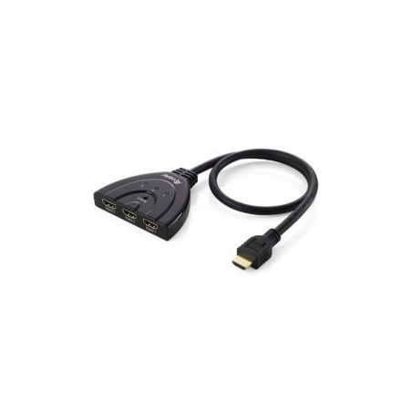 Switch EQUIP 3xHDMI Entrada 1xHDMI Salida (EQ332703)