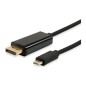 Cable EQUIP USB-C/M a DP/M 1.8m Negro (EQ133467)