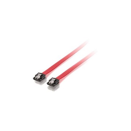 Cable EQUIP SATA2/M a SATA2/M 0.5m Rojo/Negro(EQ111800)