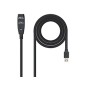 Nanocable USB-A/M a USB-A/H 5m Negro (10.01.0311)