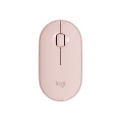 Ratón LOGITECH Pebble M350 BT 1000dpi Rosa (910-005717)