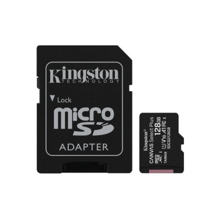 Kingston Micro SDXC 128Gb + Adaptador SD (SDCS2/128GB)