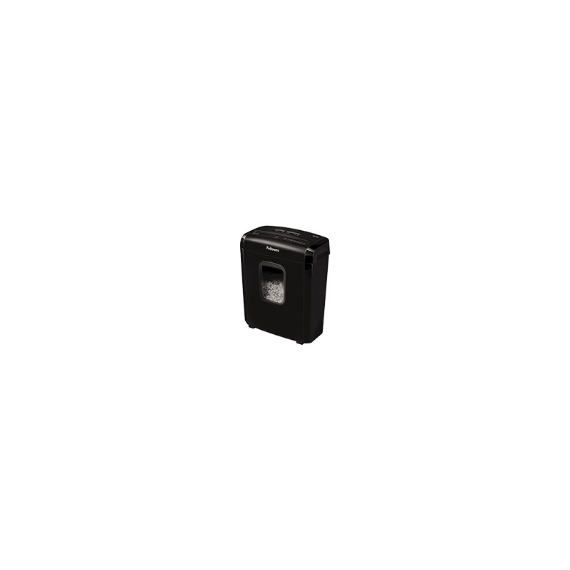 Destructora Fellowes 6M 13L 5 Min P-4 Negra (4631101) Destructora Fellowes 6M 13L 5 Min P-4 Negra (4631101)