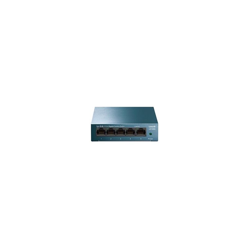 Switch TP-Link 5xRJ45 GbE Azul (LS105G) Switch TP-Link 5xRJ45 GbE Azul (LS105G)