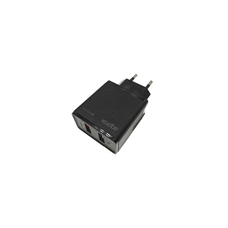 Cargador de Pared Approx 2xUSB QC 3.0 (APPUSBWALLQC)
