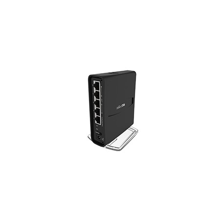 Pto Acceso Mikrotik DualBand Negro(RBD52G-5HacD2HnD-TC)
