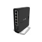 Pto Acceso Mikrotik DualBand Negro(RBD52G-5HacD2HnD-TC)