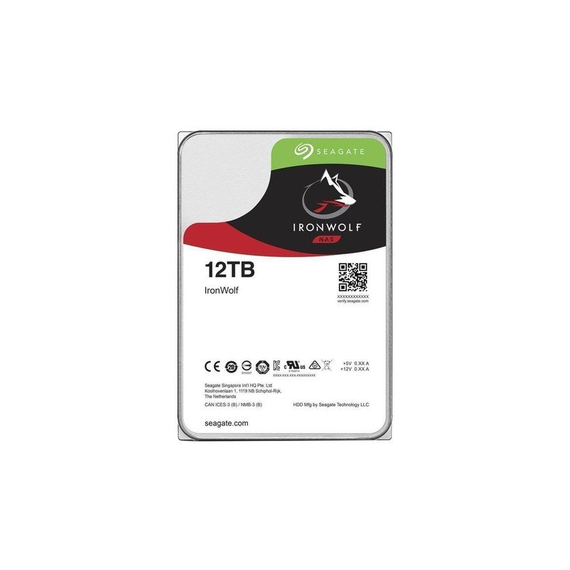 Disco Seagate IronWolf 12Tb 3.5" Sata (ST12000VN0008)
