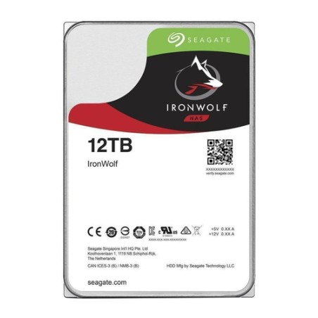 Disco Seagate IronWolf 12Tb 3.5" Sata (ST12000VN0008)