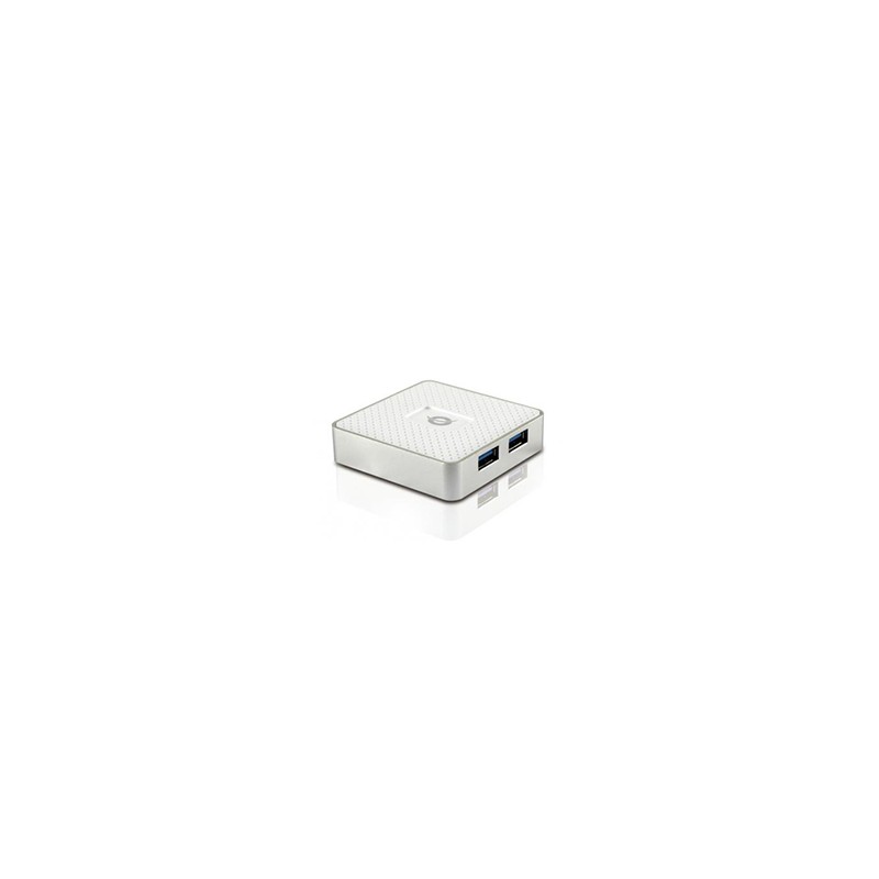 Hub CONCEPTRONIC 4xUSb-A 3.0 Blanco (HUBBIES03W)