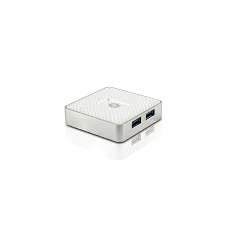 Hub CONCEPTRONIC 4xUSb-A 3.0 Blanco (HUBBIES03W)
