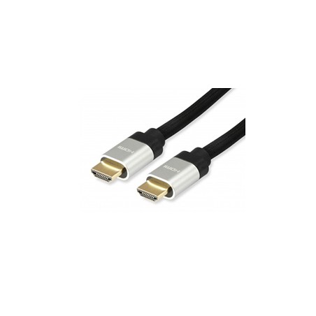 Cable EQUIP HDMI/M a HDMI/M 1m Negro/Gris (EQ119380)