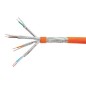 Cable EQUIP Cat.7 S/FTP AWG23 100m Naranja (EQ187321)