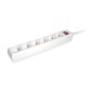 Regleta EQUIP 6xSchuko Interruptor Blanca (EQ245552) Regleta EQUIP 6xSchuko Interruptor Blanca (EQ245552)
