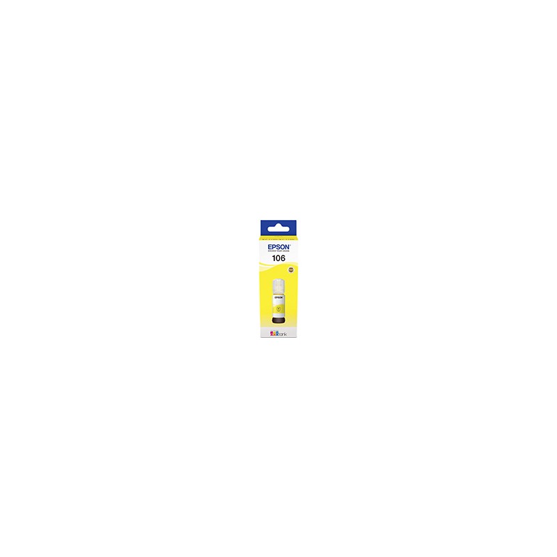 Tinta Epson EcoTank 106 Amarillo 70ml (C13T00R440) Tinta Epson EcoTank 106 Amarillo 70ml (C13T00R440)