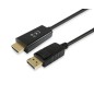 Cable EQUIP DP/M a HDMI/M 2m Negro (EQ119390)
