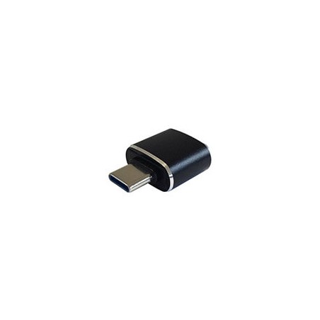 Adaptador AISENS USB-C/M a USB-A/H Negro (A108-0369)